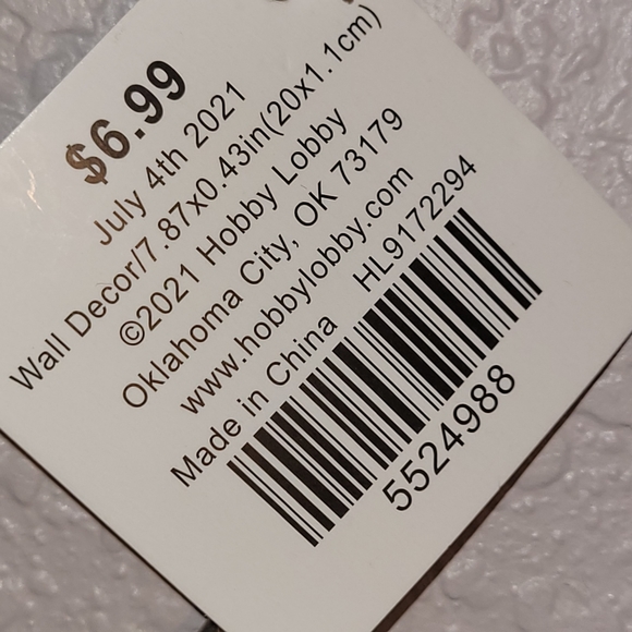 JULY 4TH TABLE RUNNER WHITE BLUE 13 X 72 INCHES HOME SWEET HOME SET cott… - Picture 6 of 6